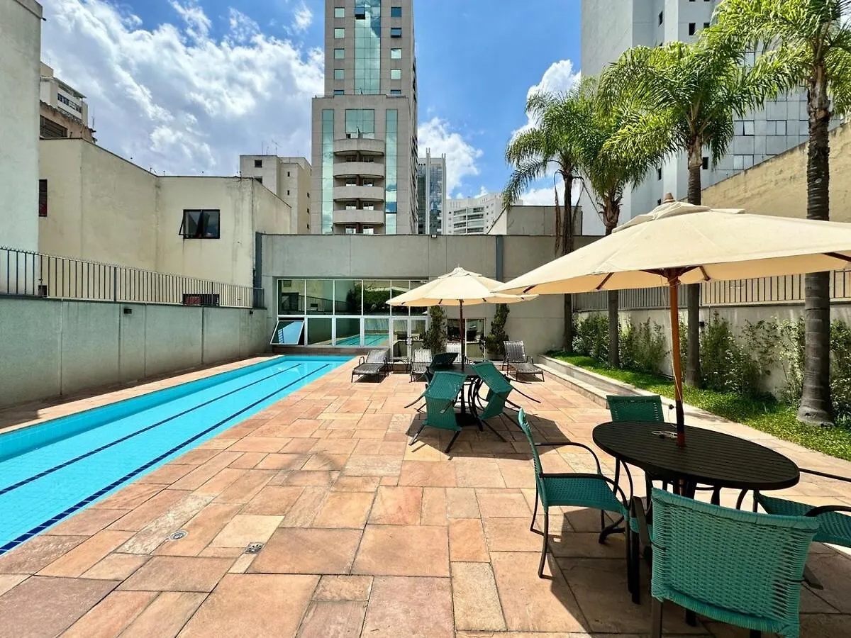 1205 - Classic Bela Cintra - Perto Tudo, Piscina, Academ, 1 Vaga, Tv Sao Paulo
