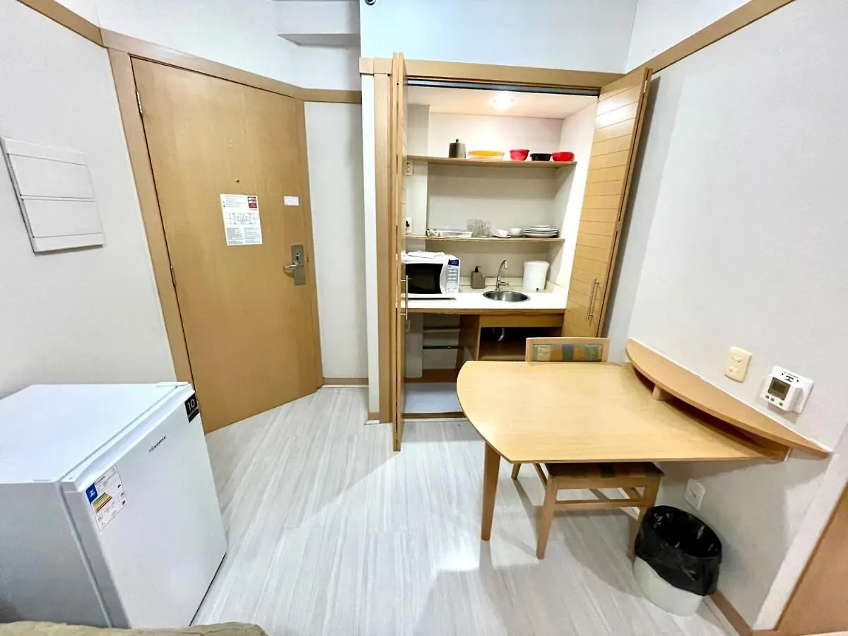 Apartment 1205 - Classic Bela Cintra - Perto Tudo, Piscina, Academ, 1 Vaga, Tv Sao Paulo